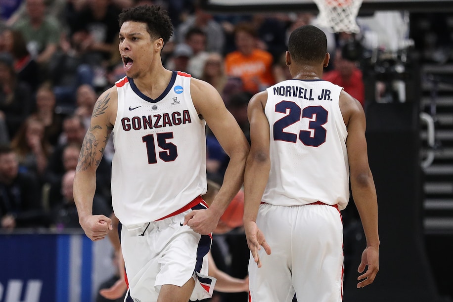 Brandon Clarke and top-seed Gonzaga pick up the pace and race into round of 16 - The Washington Post