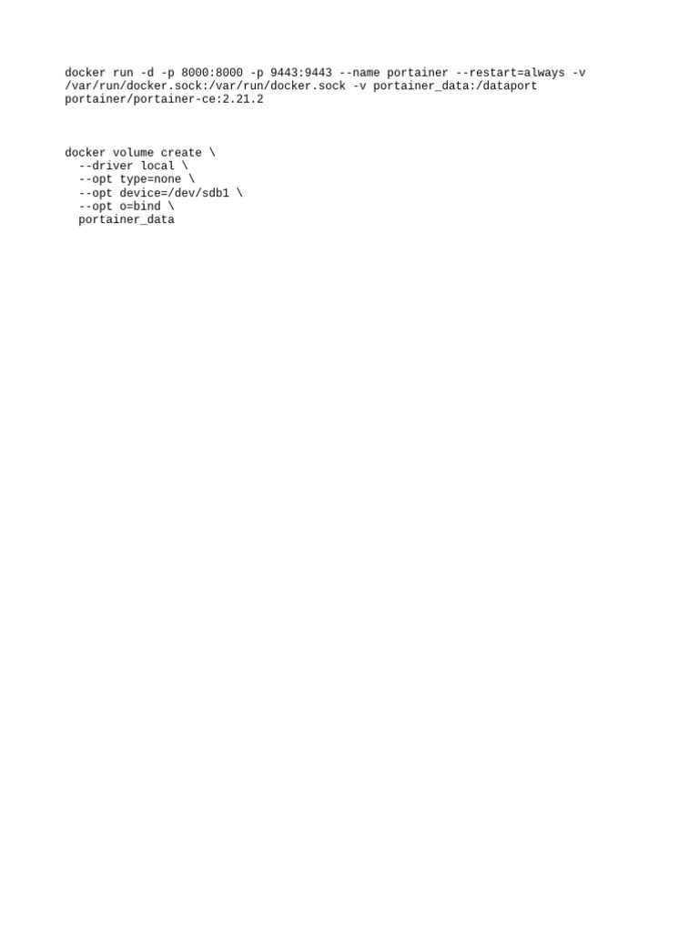 Docker Volume | PDF