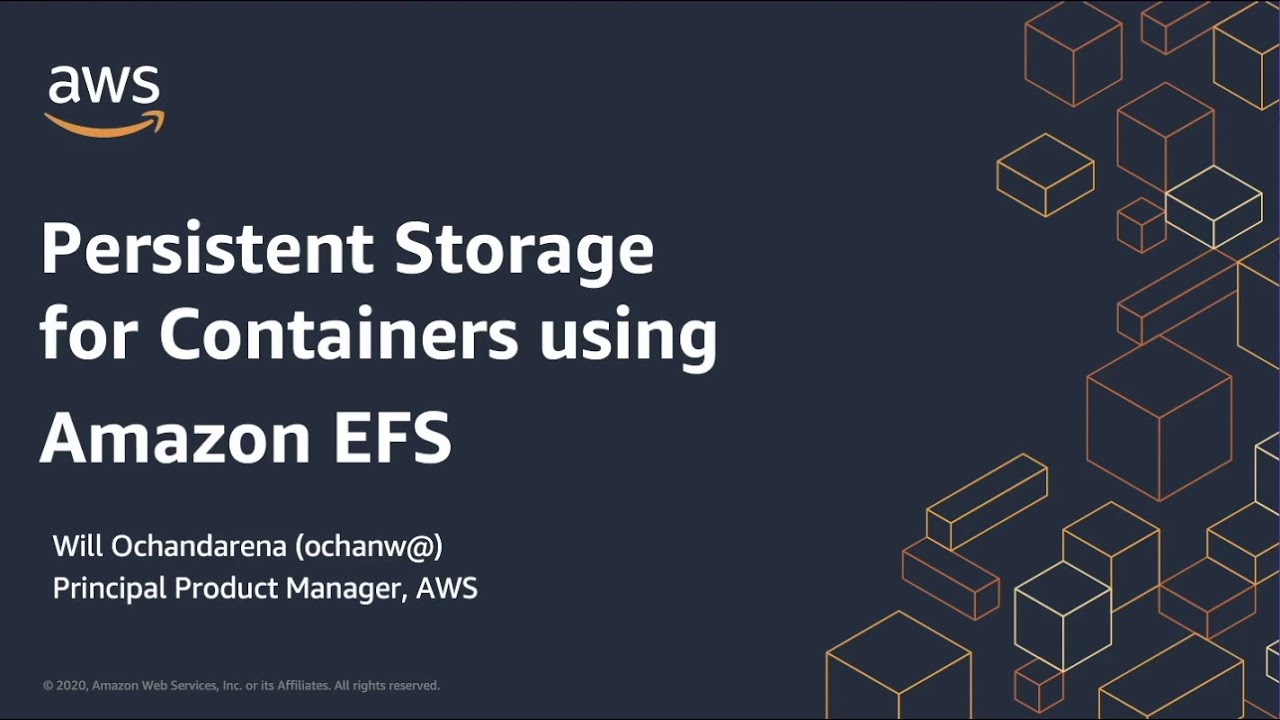 Persistent File Storage for Modern Applications | Amazon Web Services
